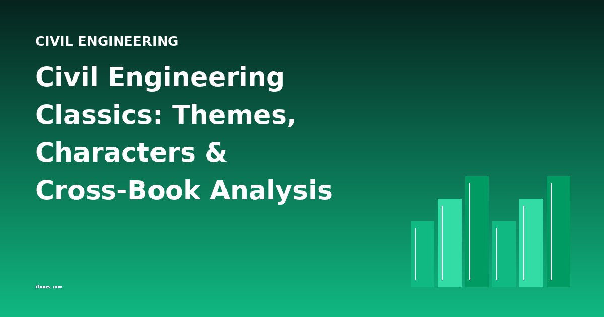 Civil Engineering Classics: Themes, Characters & Cross-Book Analysis