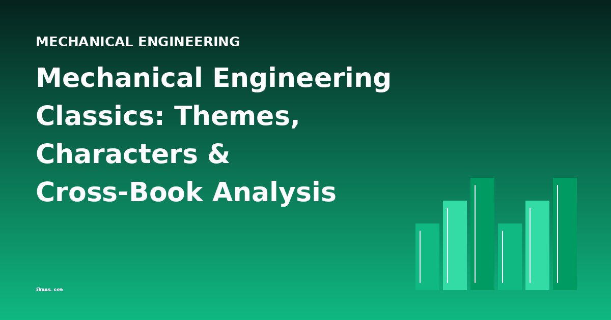 Mechanical Engineering Classics: Themes, Characters & Cross-Book Analysis
