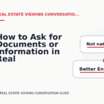 How to Ask for Documents or Information in Real Estate Viewing Conversation English