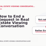 How to End a Request in Real Estate Viewing Conversation English