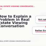 How to Explain a Problem in Real Estate Viewing Conversation English